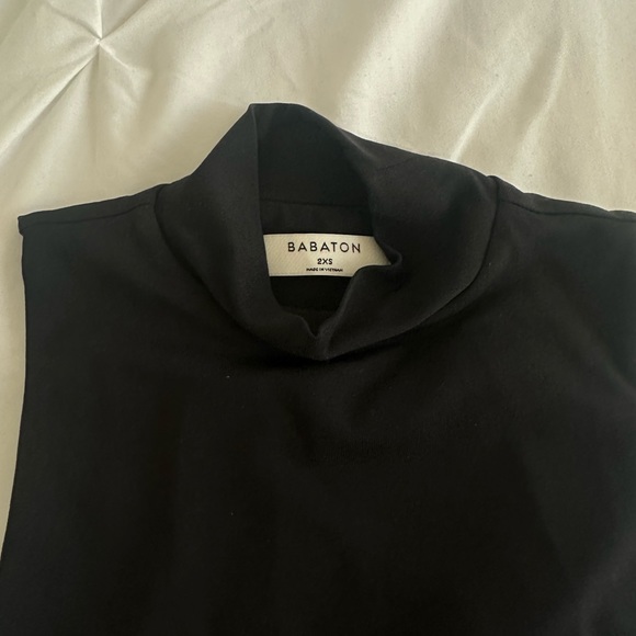 Babaton Contour Mockneck Tank & Skirt in black - Aritzia - Picture 3 of 4